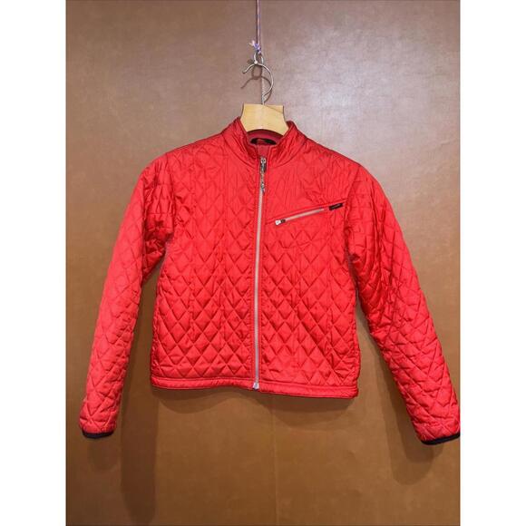 Obermeyer Women Red Jacket Size‎ 6  Lined Ski Outdoor Jacket Red #44100 Snow - Picture 1 of 12